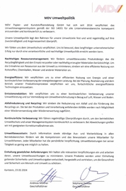 MDV Umweltpolitik