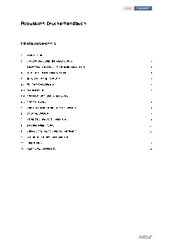 Robuskin Druckerhandbuch