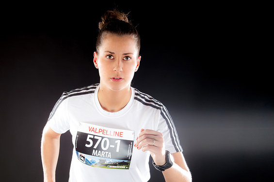 Startnummern für Sportveranstaltungen, hier mit Robuskin® XTP 200 B/S CL - Klicken zum Vergrößern